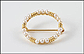 Pearl Circle Pendant in 14K Yellow Gold THUMBNAIL