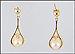 5 mm Drop Pearl Earrings in 14K Yellow Gold THUMBNAIL