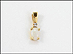 Oval Opal Pendant in 10K Yellow Gold THUMBNAIL