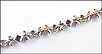 Benham Tourmaline Bracelet in Sterling and 18K Yellow Gold THUMBNAIL