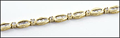 Diamond Bracelet in 14K Yellow Gold THUMBNAIL