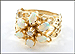 Opal and Diamond Ring in 14K Yellow Gold THUMBNAIL