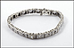 1920's Filigree Bracelet in 14K White Gold THUMBNAIL