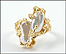 Baroque Pearls Ring in 14K Yellow Gold THUMBNAIL