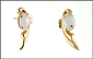 Opal Earrings in 14K Yellow Gold THUMBNAIL