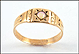 Opal Band in Yellow Gold THUMBNAIL