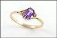 Amethyst Ring in 14K Yellow Gold THUMBNAIL