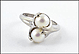 Pearl Ring in 10K White Gold THUMBNAIL