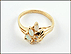 Opal Waterfall Ring in 14K Yellow Gold THUMBNAIL
