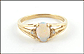 Opal Ring in 10K Yellow Gold THUMBNAIL
