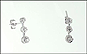 Three Stone Diamond Earrings in 10K White Gold THUMBNAIL