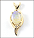 Opal Pendant in 10K Yellow Gold THUMBNAIL
