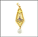 Masonic Lavaliere Pendant in 10K Yellow Gold THUMBNAIL