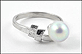 Pearl Ring in White Gold THUMBNAIL