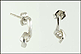Diamond Earrings in 14K White Gold THUMBNAIL