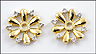 Earring Jackets in Yellow Gold THUMBNAIL
