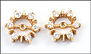 Diamond Earring Jackets in 14K Yellow Gold THUMBNAIL