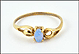 Opal Ring in 18K Yellow Gold THUMBNAIL