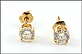 Diamond Stud Earrings in 14K Yellow Gold THUMBNAIL