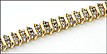 Diamond Tennis Bracelet in 10K Yellow Gold THUMBNAIL