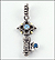 Key Opal and Apatite Pendant in Sterling Silver and 18K Yellow Gold THUMBNAIL