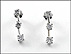Diamond Earrings in White Gold THUMBNAIL