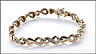 Diamond Bracelet in 10K Yellow Gold THUMBNAIL