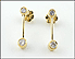 Diamond Earrings in Yellow Gold THUMBNAIL