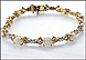 Opal Bracelet in 10K Two-Tone Gold THUMBNAIL