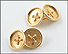 Button Style Cufflinks in Yellow Gold THUMBNAIL