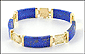 Lapis Bracelet in 14k Yellow Gold THUMBNAIL