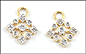 Diamond Earring Enhancers in 14k Yellow Gold THUMBNAIL
