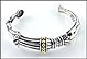 Lagos Cuff Bracelet in Sterling Silver and 18K Yellow Gold THUMBNAIL