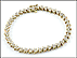 Diamond Bracelet in 14K Yellow Gold THUMBNAIL