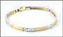 Link Bracelet in 14K Two-Tone Gold THUMBNAIL