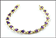 Amethyst Bracelet in 10K Yellow Gold THUMBNAIL