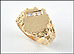 Nugget Style Ring in 14K Yellow Gold THUMBNAIL