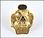 Ohio 32nd Degree Masonic Lapel or Tie Pin in 10K Yellow Gold THUMBNAIL