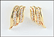 Diamond Earrings in 14K Yellow Gold THUMBNAIL