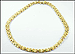 Reversible Chimento Greek Key Necklace in 18K Two-Tone Gold THUMBNAIL