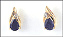 Onyx Earrings in 14K Yellow Gold THUMBNAIL