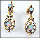 Opal Non-Pierced Earrings in Yellow Gold THUMBNAIL