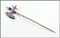 Enameled Medieval Style Stickpin in Rose Gold THUMBNAIL