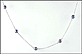 Pearl Station Necklace in 14K Yellow Gold THUMBNAIL