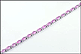 Pink Sapphire Bracelet in 10K White Gold THUMBNAIL