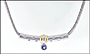 Mesh Necklace in 14K White Gold THUMBNAIL