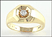 Diamond Ring in 14K Yellow Gold THUMBNAIL