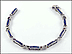 Sapphire Bracelet in 14K White Gold THUMBNAIL