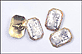 Vintage 1920's Cufflinks in 14K Two-Tone Gold THUMBNAIL
