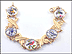 Bird Motif Bracelet in 14K Yellow Gold THUMBNAIL